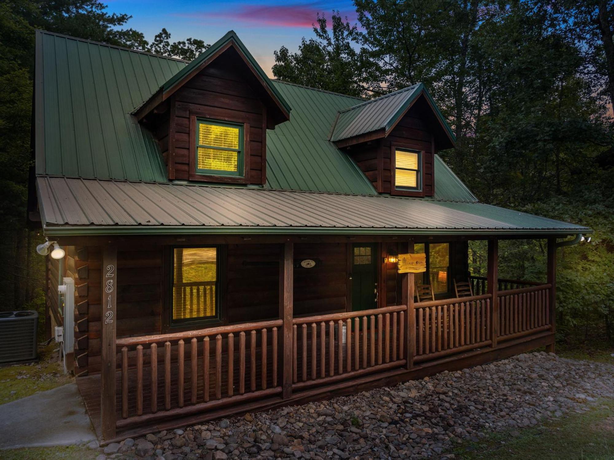Elegant & Cozy Cabin Near Pigeon Forge Sevierville Exterior photo